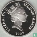 Salomonseilanden 10 dollars 1992 (PROOF) "40th anniversary Coronation of Queen Elizabeth II" - Afbeelding 1