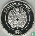 Tonga 1 pa'anga 1996 (PROOF) "Queen Elizabeth the Queen Mother - Queen Mother's crown" - Afbeelding 1