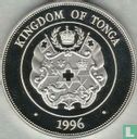 Tonga 1 pa'anga 1996 (PROOF) "Queen Elizabeth the Queen Mother - Coronation of Queen Elizabeth II" - Afbeelding 1