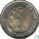 India 20 rupees 2020 (Mumbai) - Image 1
