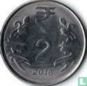 India 2 rupees 2016 (Calcutta) - Afbeelding 1