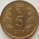 Indien 5 Rupien 2017 (Hyderabad) - Bild 1