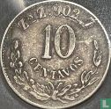 Mexique 10 centavos 1900 (Zs Z) - Image 2