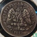 Mexique 25 centavos 1882 (Ho A) - Image 1