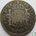 Guatemala 1 real 1821 - Image 2