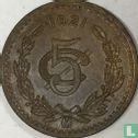 Mexique 5 centavos 1921 - Image 1