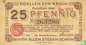 Köln, Stadt - 25 pfennig (1) 1920 - Afbeelding 1
