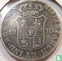 Espagne 10 reales 1812 (RN) - Image 2