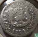 Mexico ½ real 1758 - Afbeelding 1