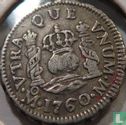 Mexico ½ real 1760 (type 2) - Afbeelding 1