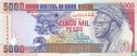 Guinee-Bissau 5000 Pesos  - Afbeelding 1
