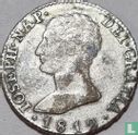 Espagne 4 reales 1812 (IOSEPH NAP - RS) - Image 1