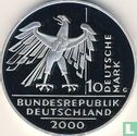 Duitsland 10 mark 2000  (PROOF - G) "10th anniversary of the German reunification" - Afbeelding 1
