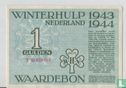 Pays-Bas - Billet 1 florin 1943/1944 "Winter help" Série Y - Image 1