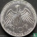 Germany 10 mark 1972 (D) "Summer Olympics in Munich - Partial view of the Olympic rings" - Image 2