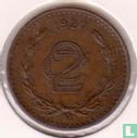 Mexique 2 centavos 1927 - Image 1