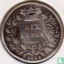 Royaume-Uni 6 pence 1834 - Image 1