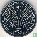 Deutschland 5 Mark 1973 (PP) "500th anniversary Birth of Nicolaus Copernicus" - Bild 1