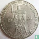 Duitse Rijk 5 reichsmark 1925 (D) "1000 years of the Rhineland" - Afbeelding 1