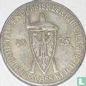 German Empire 5 reichsmark 1925 (A) "1000 years of the Rhineland" - Image 1