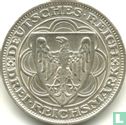 Duitse Rijk 3 reichsmark 1927 "100 years of Bremerhaven" - Afbeelding 2