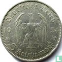 German Empire 5 reichsmark 1934 (J - type 1) "First anniversary of Nazi Rule" - Image 1
