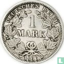 German Empire 1 mark 1896 (G) - Image 1