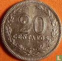 Argentinië 20 centavos 1898