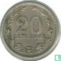 Argentine 20 centavos 1921 - Image 2