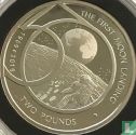 Alderney 2 pounds 2019 (BE) "50th anniversary of the first moon landing" - Image 2