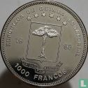 Equatoriaal-Guinea 1000 francos 1993 (PROOF) "Famous places in the world - Luzern" - Afbeelding 1