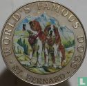 Equatorial Guinea 1000 francos 1994 "World´s famous dogs - St. Bernard" - Image 2