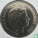 Guernsey 10 Pence 2021 (ungefärbte) "Brown hare" - Bild 1