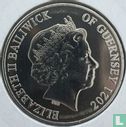 Guernsey 10 Pence 2021 (ungefärbte) "Seven spot ladybird" - Bild 1