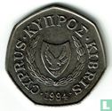 Cyprus 50 cents 1994 - Afbeelding 1