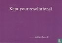 London Cardguide "Kept your resolutions?" - Bild 1