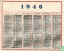 Calendrier 1946