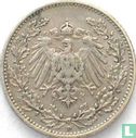 Duitse Rijk ½ mark 1908 (D) - Afbeelding 2