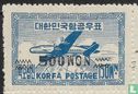 Airmail with overprint - Image 1