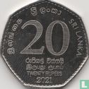 Sri Lanka 20 rupees 2021 "150th anniversary Census of population and housing" - Afbeelding 1