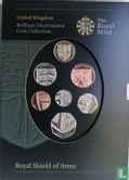 United Kingdom mint set 2008 "Royal Shield of Arms" - Image 3