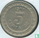Mexico 5 centavos 1907 - Image 1