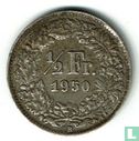 Switzerland ½ franc 1950 - Image 1