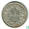 Zwitserland ½ franc 1957 - Afbeelding 1