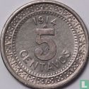 Mexico 5 centavos 1914 (type 1) - Afbeelding 1