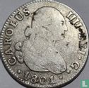 Espagne 2 reales 1801 (S) - Image 1