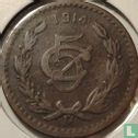 Mexico 5 centavos 1914 (type 2) - Image 1