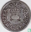 Mexico ½ real 1754 - Image 1