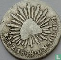 Mexico ½ real 1848 (Zs OM) - Image 1