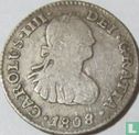 Mexico ½ real 1808 (type 1) - Afbeelding 1